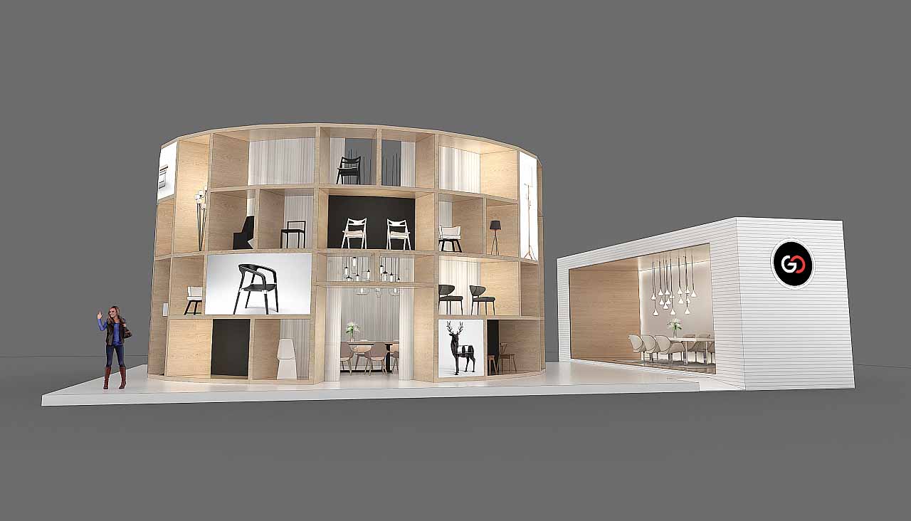 上海会展展台设计中,参展产品怎样布置更好?