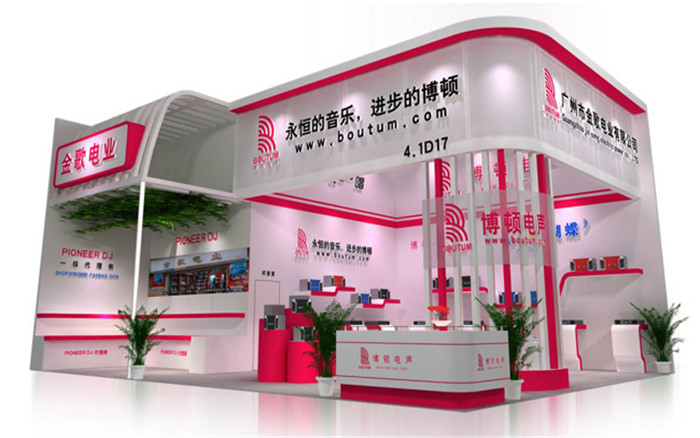 广州音响展台搭建