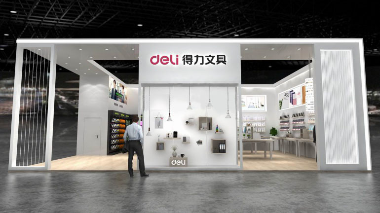 文具展展台设计 文具展展台设计