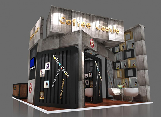 上海咖啡展台展览设计 上海咖啡展台展览设计