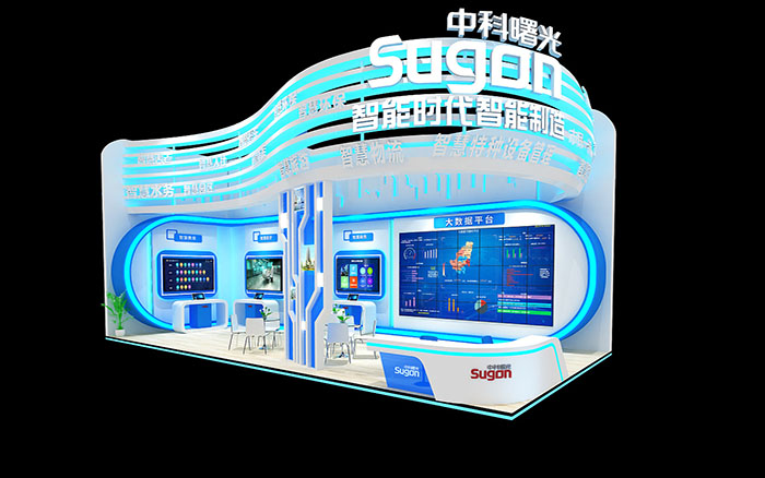电子展台布置 电子展台布置