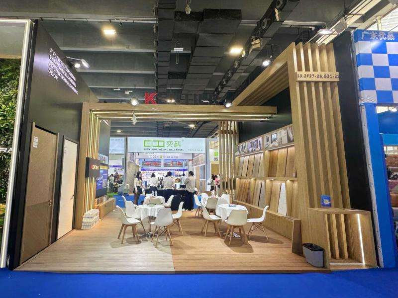 肯帝亚木业的第136届获奖广交会展位设计搭建图片 肯帝亚木业的第136届获奖广交会展位设计搭建图片
