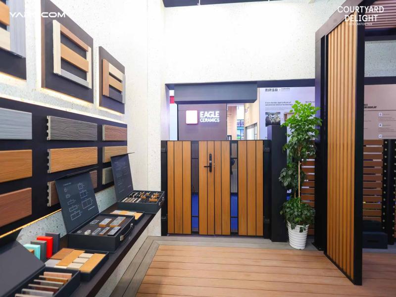 禾隆新材料的第136届获奖广交会展位设计搭建图片 禾隆新材料的第136届获奖广交会展位设计搭建图片