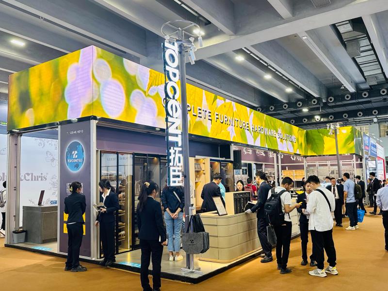 广东拓臣科技发展有限公司的第137届获奖广交会展位设计装修图片 广东拓臣科技发展有限公司的第137届获奖广交会展位设计装修图片