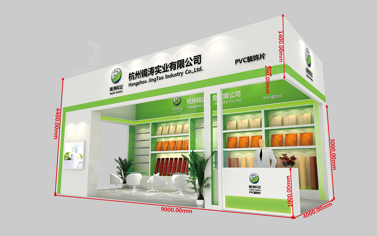 中型展台搭建的尺寸考量 中型展台搭建的尺寸考量