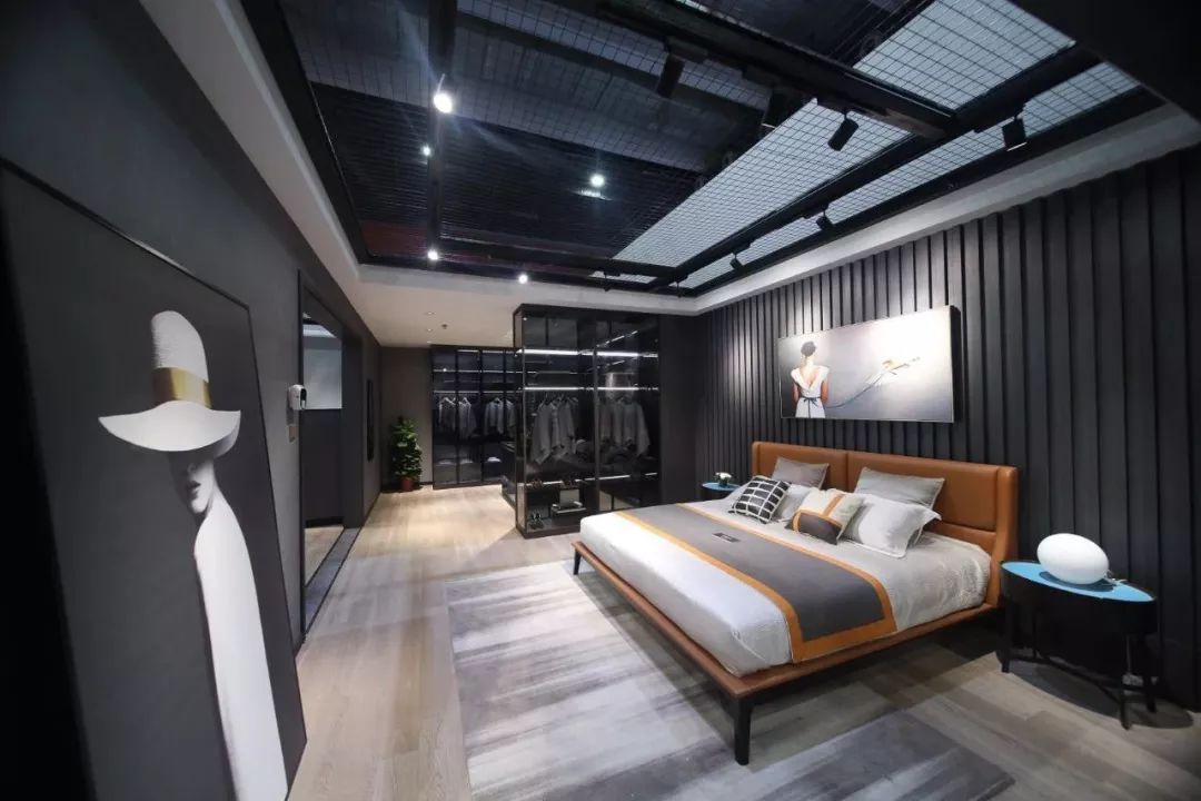 广州家具展厅设计的“卧室疗愈”区