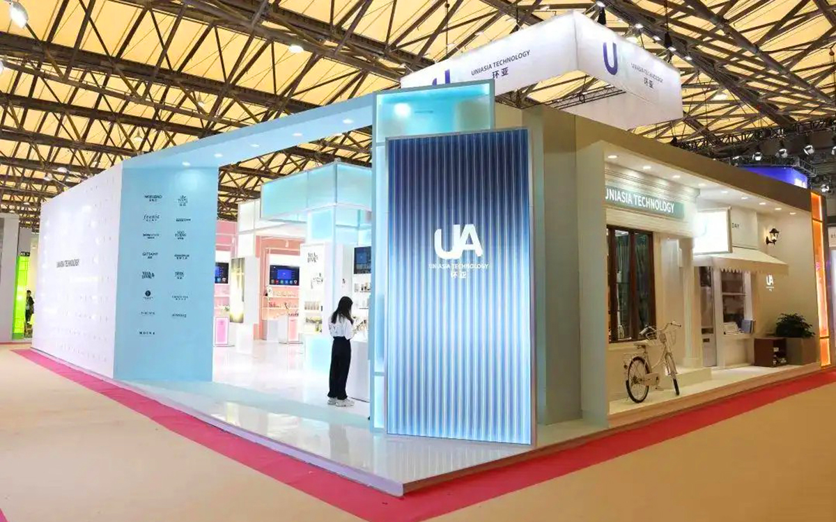 让北京美博会展位设计出彩的美博会设计搭建技巧